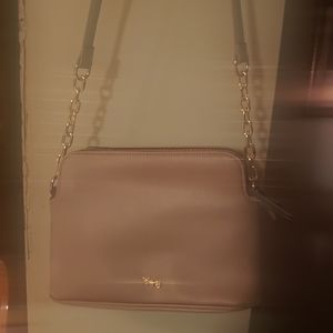 Tan crossbody bag